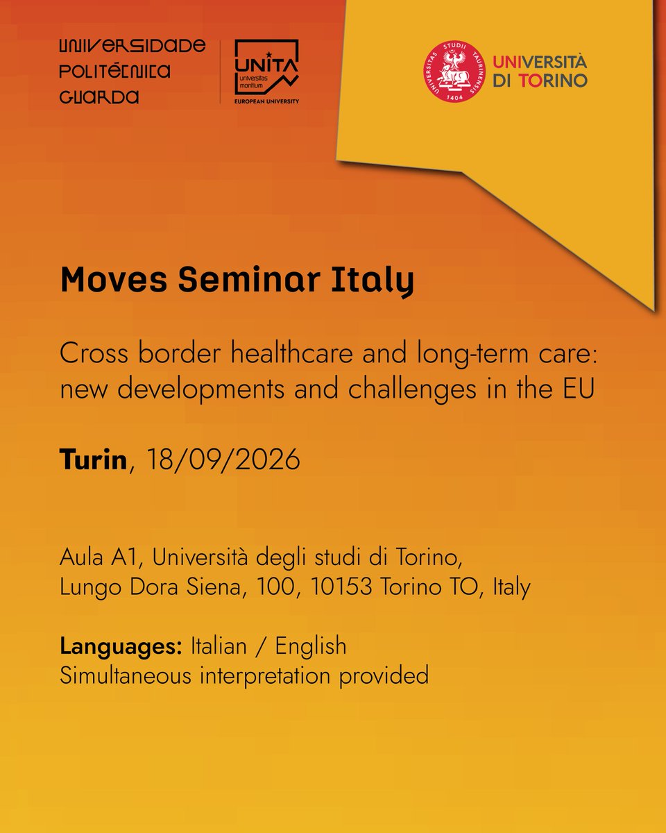 upguarda's tweet photo. 𝗦𝗲𝗺𝗶𝗻á𝗿𝗶𝗼 “𝗠𝗼𝘃𝗲𝗦 𝗦𝗲𝗺𝗶𝗻𝗮𝗿”
📅 18 de setembro
🕘 9:00 (CEST)
📍 Aula A1, @unito
🗣️ Francesco Costamagna
✍️ Inscrições: https://t.co/a9klyasDW6 https://t.co/yeNTTihOYb