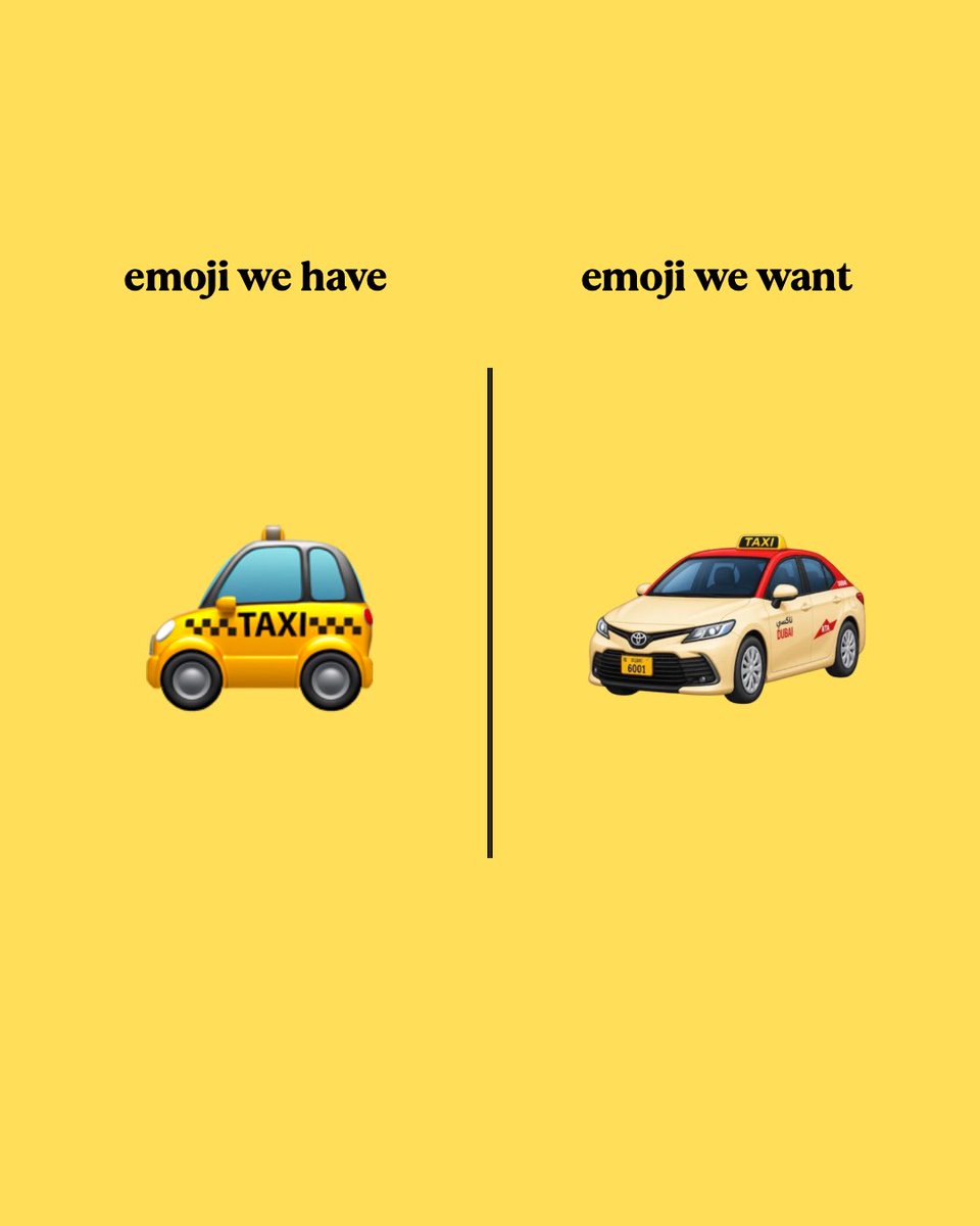TiddingOfficial's tweet photo. If Dubai had their own emojis 👀 https://t.co/xcpayUKihV