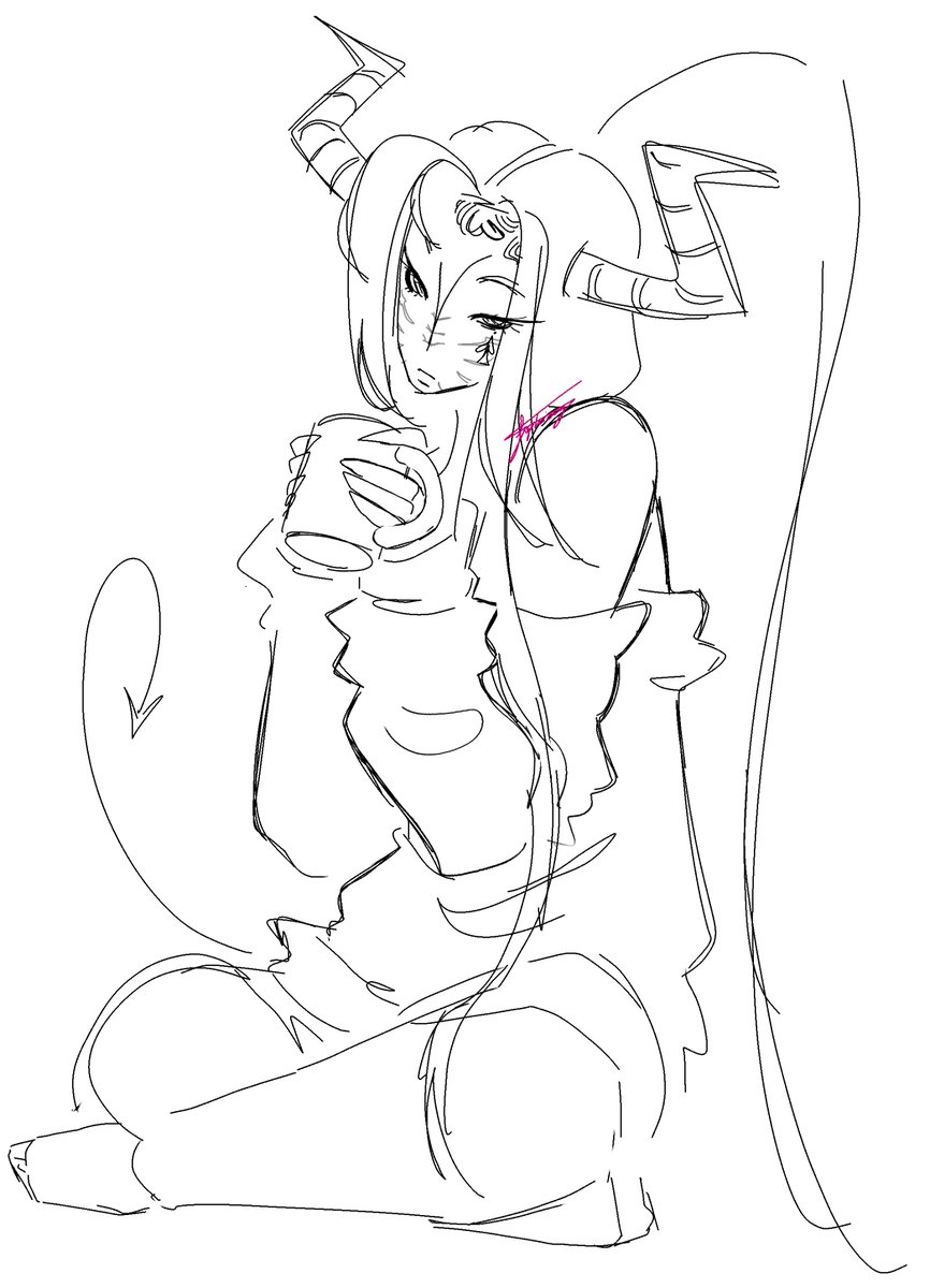 PeppermintARTX's tweet photo. small doodle of my cutie oc Peppermint teeeheeee... #artmoots #oc https://t.co/2SvZCqOTYv