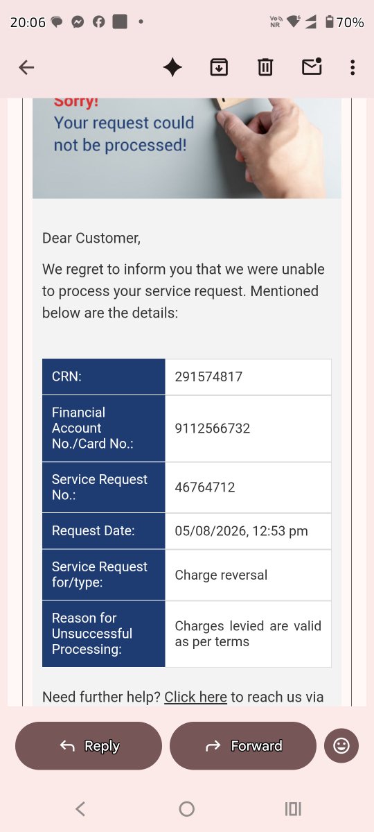 askdrmakkar's tweet photo. @KotakCares @kotakcare you prefer money over customer https://t.co/ReEPBmD5mf