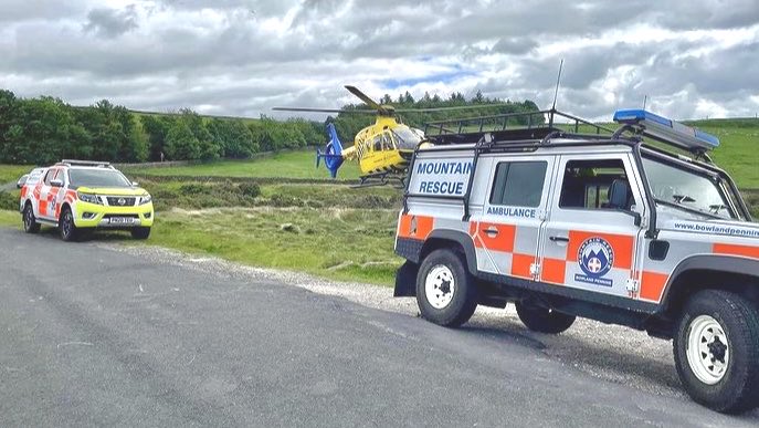 BPMRT's tweet photo. 1348hrs 03/08/26

Call-out by @NWAmbulance to assist @NWAirAmbulance with a patient in the #Chorley area.

(Library 📸) https://t.co/RT28cvD6BV