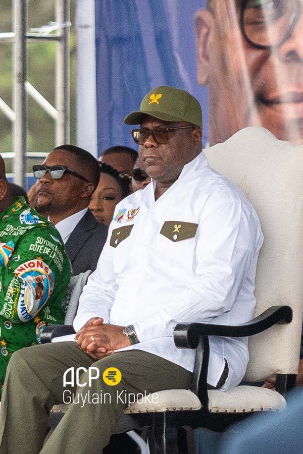 GraceDiomi's tweet photo. Le chef de l'État a procédé au lancement des travaux de construction du boulevard "Étienne Tshisekedi", qui relie les communes de Lingwala et Bandalungwa en traversant le camp Lieutenant-colonel Kokolo, lors d'une cérémonie organisée ce mardi. @PlaidTshisekedi @DeniseNyakeru https://t.co/QXVyzvURex
