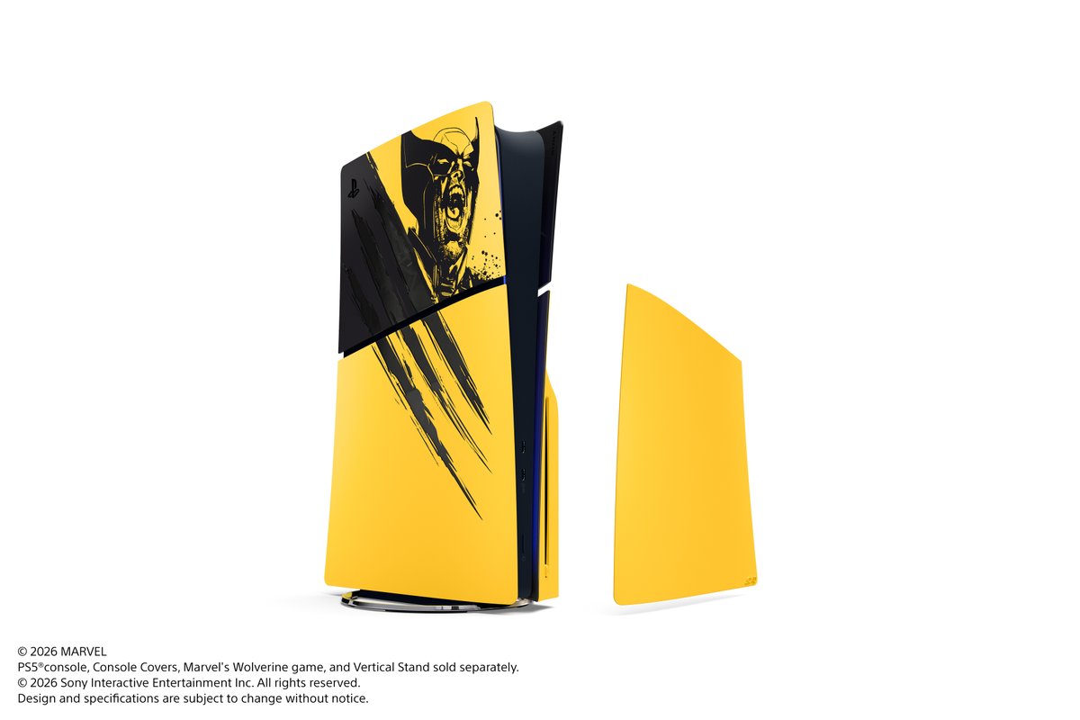 insomniacgames's tweet photo. Marvel’s Wolverine Battle Yellow Limited Edition Bundle + Accessories https://t.co/84GG36uaep