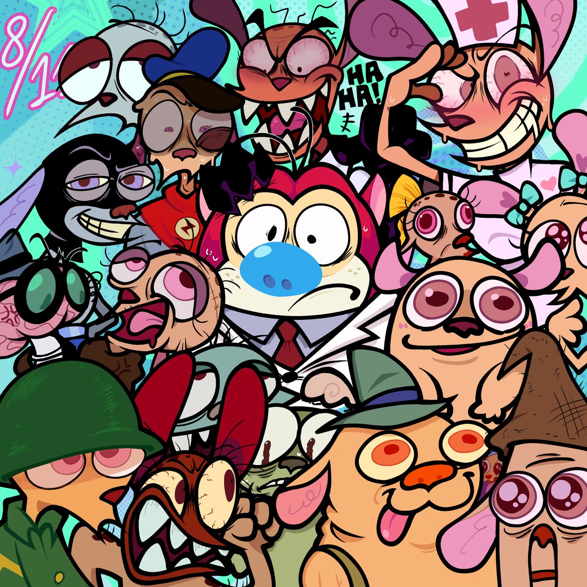 RempyShipper914's tweet photo. HAPPY 35th Anniversary‼️‼️‼️💕🎉🥳
#Renandstimpy #Renhoek https://t.co/r2KZx2SS2Q