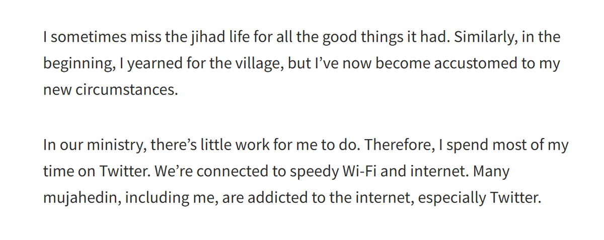 LinkofSunshine's tweet photo. These lines from an interview with Taliban jihadists is still the greatest thing ever written https://t.co/jyCiK7hK5C