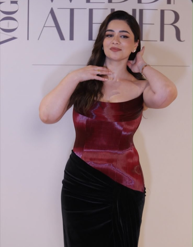 wvmediaa's tweet photo. Sara Tendulkar attends Vogue Wedding Atelier 2026 in New Delhi ❤️🖤

#Sara #SaraTendulkar https://t.co/GcsWNDk231