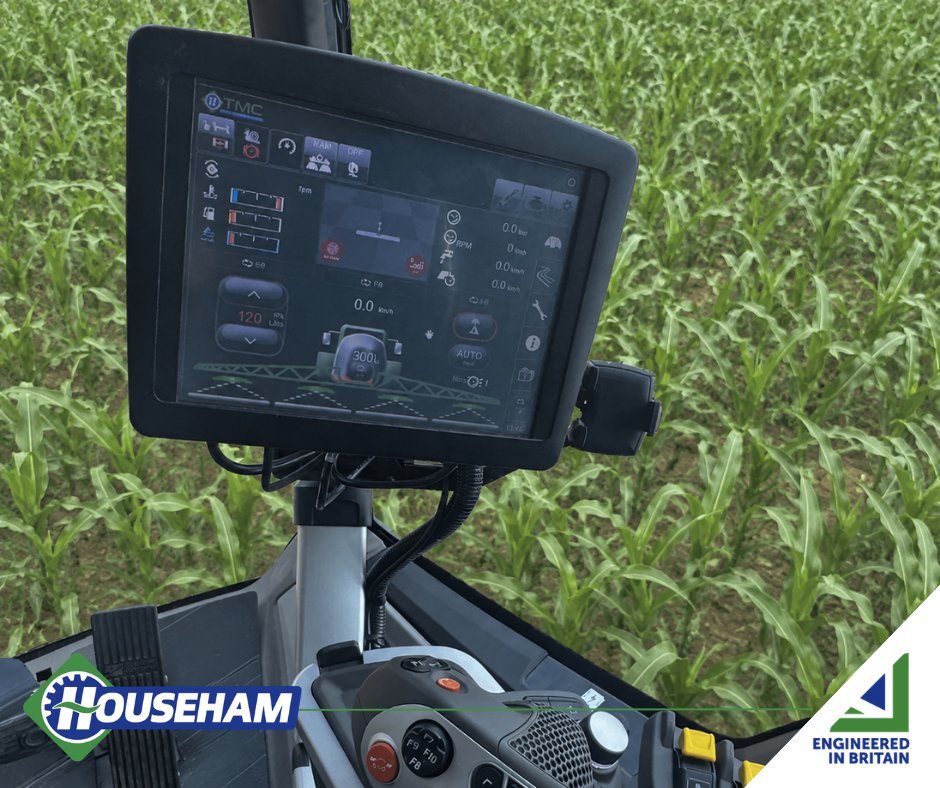 HousehamSprayer's tweet photo. One screen. Total control. 🚜

Househam TMC brings key sprayer functions together through one intuitive touchscreen, integrating with NavGuide and other systems while giving operators clear control and machine feedback.

Less complexity. More control.

#Househam #TMC #SmartSpray https://t.co/smrFWgdRRJ