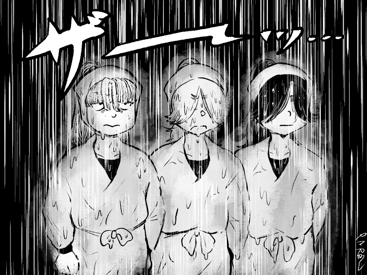 Yamakagashi860's tweet photo. ゲリラ豪雨 https://t.co/an3jVFB0kK