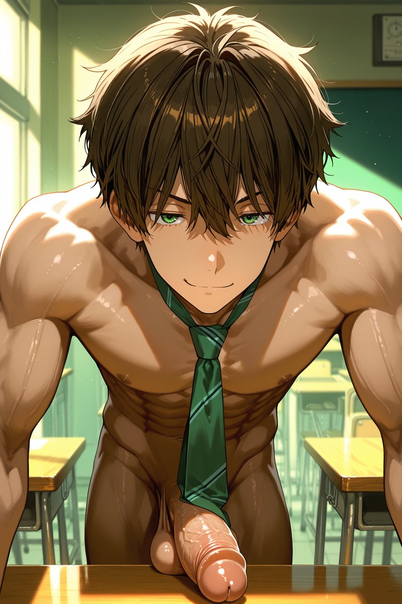 ai_itsu33's tweet photo. Maybe Oreki can help you with your homework ? 📚📖

#Yaoi #gay #NSFW #R18 #chudai #BL #AIartwork #Aiartoworks #Bara #AIart https://t.co/Z9kKE7S9HT