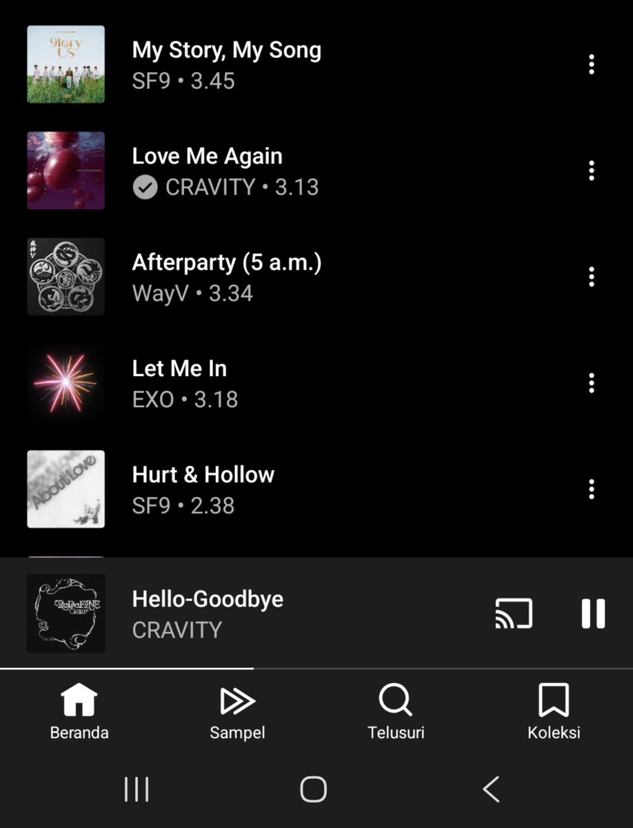renyangx2's tweet photo. Beneran menggeser playlist🫠 https://t.co/6duDEDl9xg