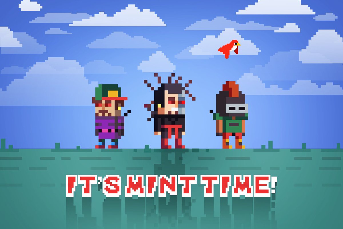 pixelpunkz_NFT's tweet photo. PIXEL PUNKZ MINTING IS NOW LIVE

Mint link↓
https://t.co/uXVTRDFU2E https://t.co/iusvXuuxXs