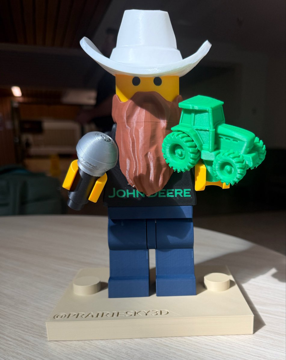 QuickDickMcDick's tweet photo. I have been given lots of things when I go do live shows, but I think that Lego QDM might be the winner!! 😂🤘🏻 

Thanks Prairie Sky 3D!! https://t.co/9leuJ80zfH