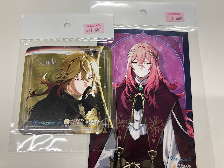 入荷情報】 「OVER REQUIEMZ」缶バッジやアクリルスタンド、コースター