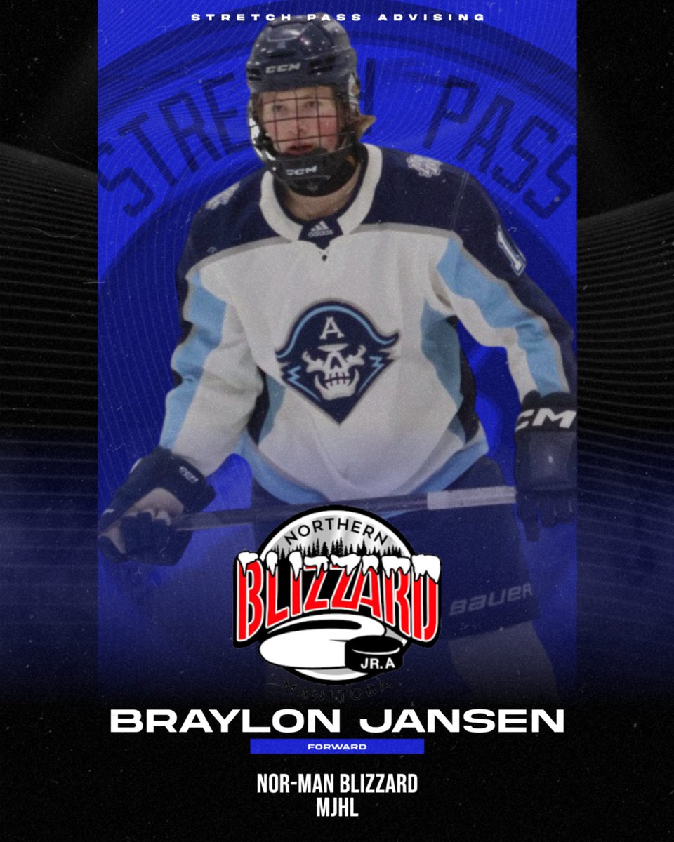 SPAdvising's tweet photo. Tuesday Newsday!!! Congrats to #TeamSPA forward Braylon Jansen on his signing to join the @mjhlhockey 's @NorManBlizzJrA for this coming season! Congratulations, Braylon! #SPAFamily https://t.co/8u8zS07Hr0
