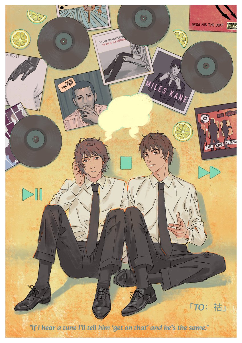 Zzk014's tweet photo. indie rock gay band（是给女神的py https://t.co/RoYXltS4T9
