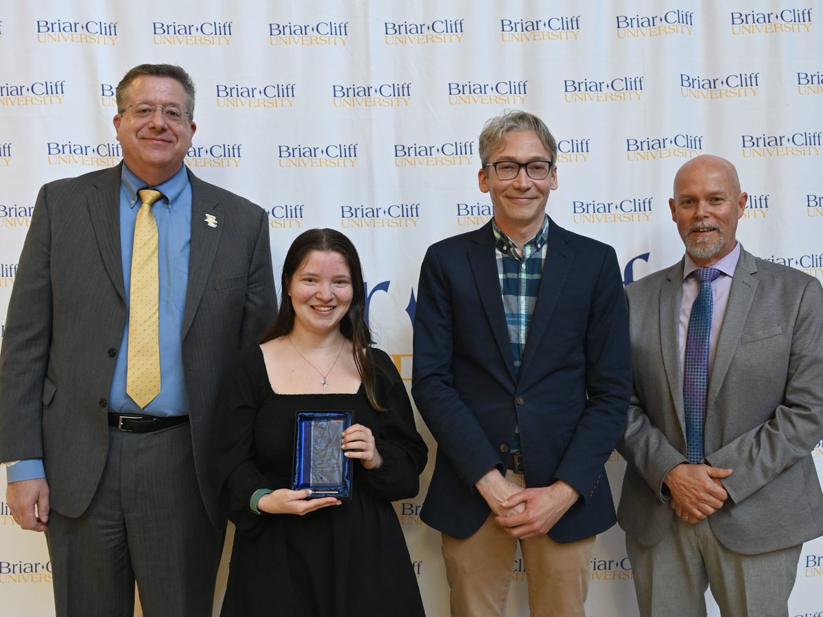 briar_cliff's tweet photo. Meet the 2026 Step Up &amp; Stand Out Award recipients! 🏆

The Franciscan Spirit Award is given to a student from each grade level who demonstrates the values of St. Francis and St. Clare through their actions. Congratulations to this year’s recipients! https://t.co/11T8NdS8b8