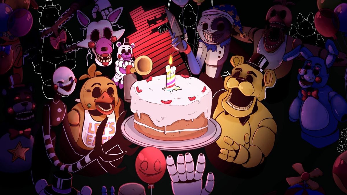 BiteStudios97's tweet photo. HAPPY BIRTHDAY FNAF!!!
yeah we re late but we didnt forget😅 #fnaf12years #fnafanniversary https://t.co/EdSkPPI1qT