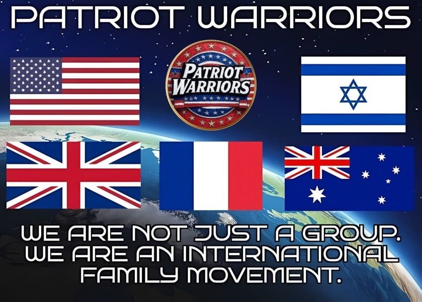 CaessyM's tweet photo. @Gentleman2741 Let's Grow Patriot Warriors! We're not all connected yet!
Ready Warriors! 🫡🇺🇲🇬🇧🇮🇱
@CaessyM @ACaessy 🤝🤙
#PatriotWarriors 👍
#WeStandTogether 💪 https://t.co/NinX6eRDEw