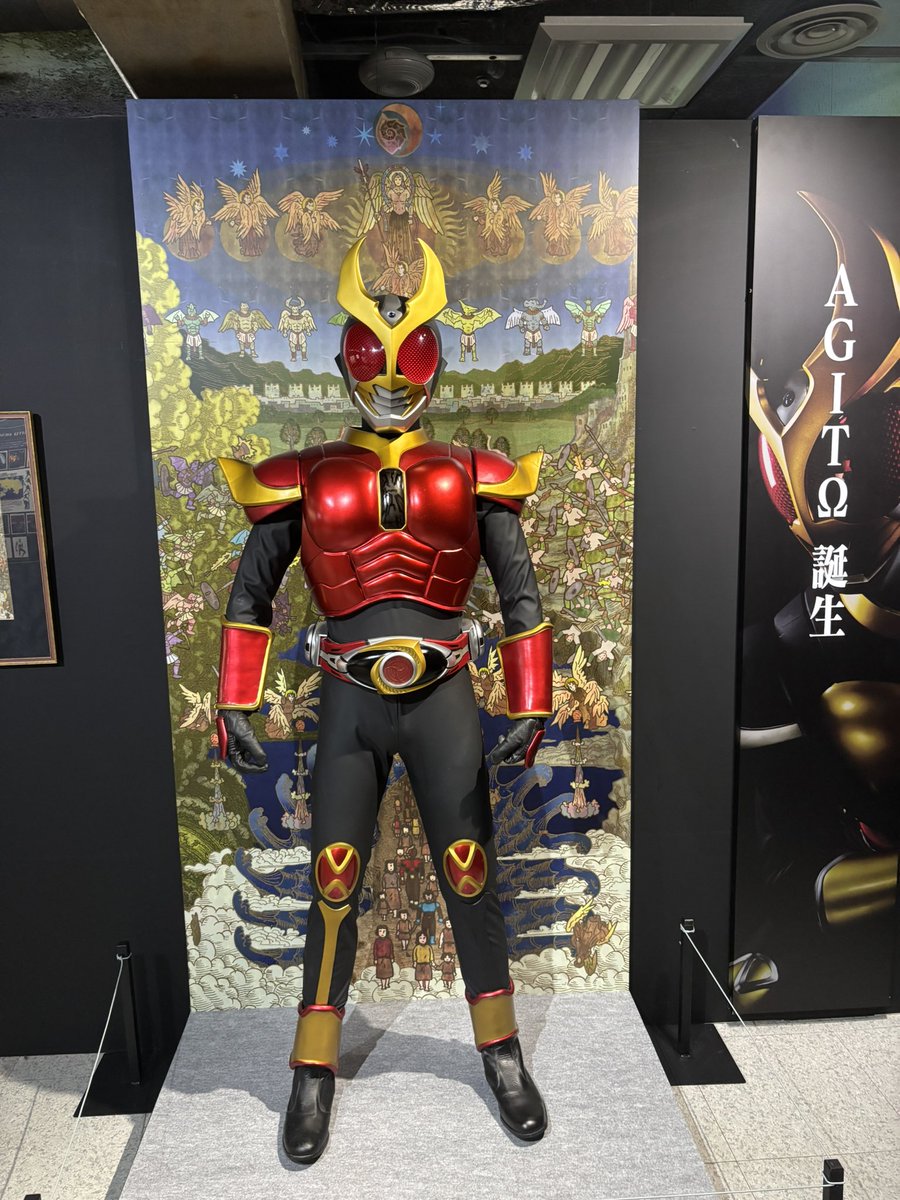 kosuke812's tweet photo. でもって帰りに真・アギト展行って大興奮。 https://t.co/YcBhxlzHU7