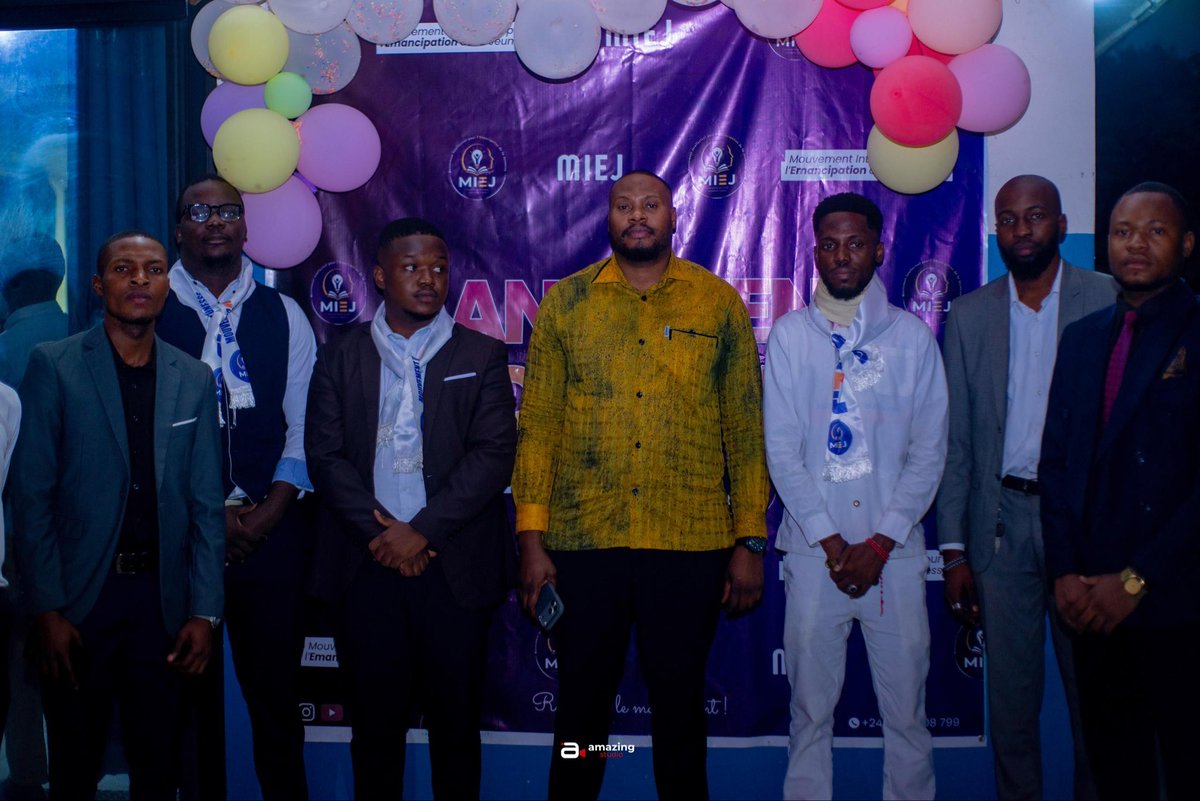 OKITOTukunda's tweet photo. Ce samedi 1er Août le Mouvement intellectuel pour l’émancipation de la jeunesse ( M.I.E.J)  est né officiellement 
Avec la bénédiction de son excellence monsieur le député @KabendaI 
Force à vous pour la suite.
@SansakaB 
@Ray_okito 
@DeniseNyakeru 
@GraceKutino 
@NLiyongo https://t.co/vfaFq7vOWJ