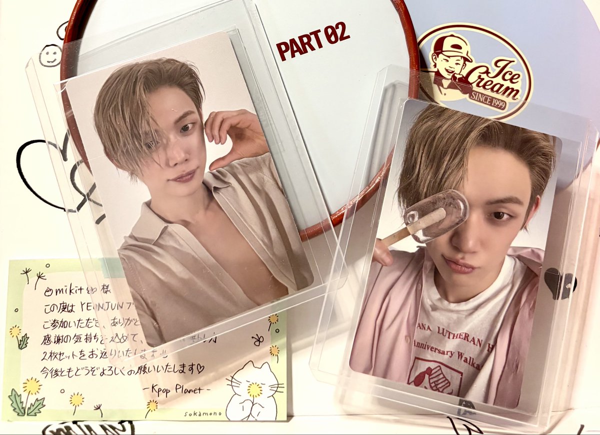Kpop Planet【日本公式】さまのプレゼント企画になんと当選し、NO