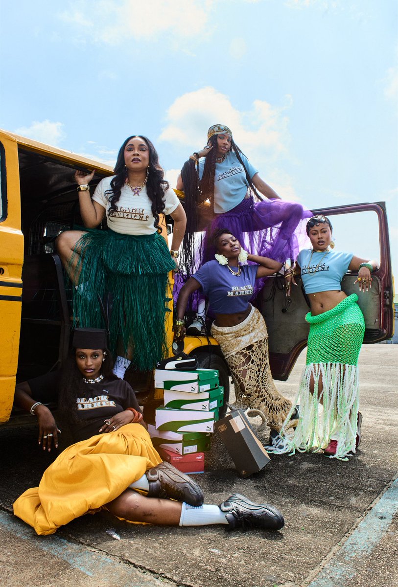 LindaEjiofor's tweet photo. Blackmarket x PUMA!!! 

Get your tickets at https://t.co/EOCkTAXSz8. Because this movie is 🔥 https://t.co/yjWBT98vmc
