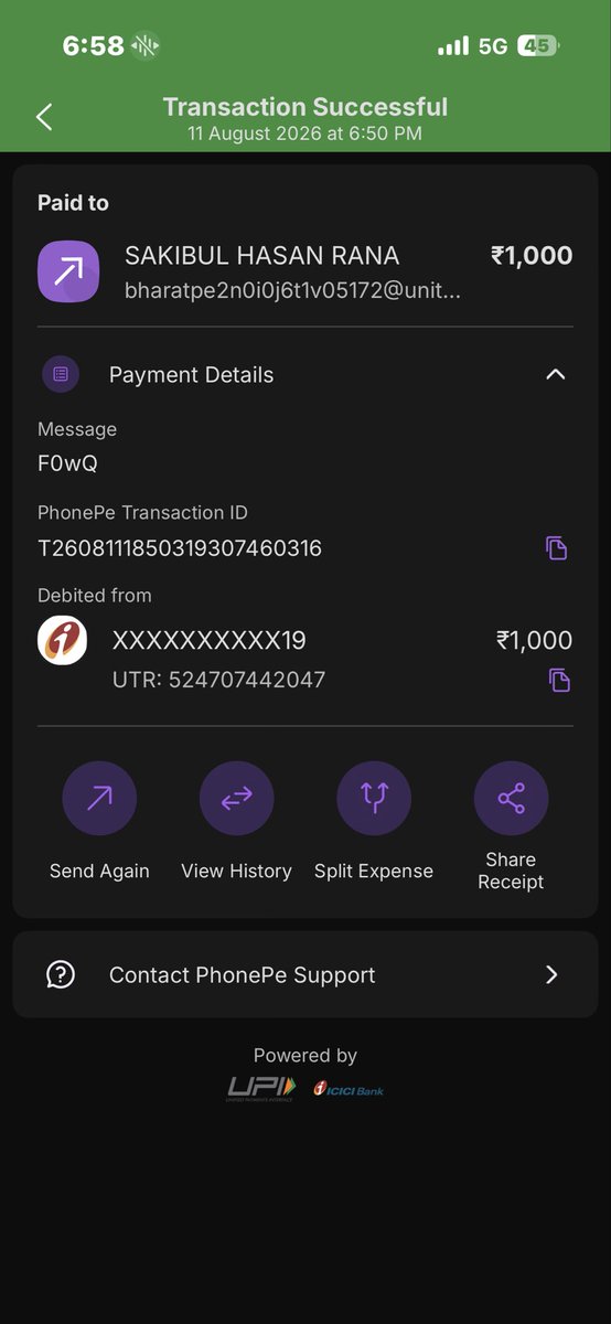 SILENT_BOY45's tweet photo. @YaarWinofficial  deposit, not receive please help me https://t.co/NRuvqXktn6