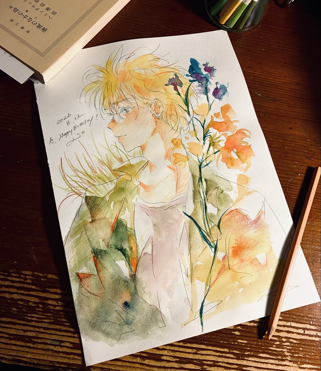 ml_0057654's tweet photo. アッシュお誕生日おめでとう💐 https://t.co/ukDvDUKS6V