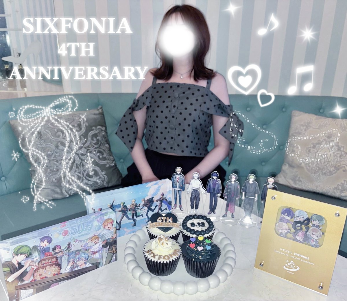 carrrrrot_cake's tweet photo. ⋆｡°✩ シクフォニ 4周年 ✩°｡⋆

いつもたくさんの笑顔を届けてくれてありがとうございます🤍₊˚⊹♡

シクフォニがまっすぐ歩んでいく道のりを少しでも照らせますように𓂃𓈒𓏸💭

#シクフォニ #シクフォニ4周年 https://t.co/cXobt4VPtv