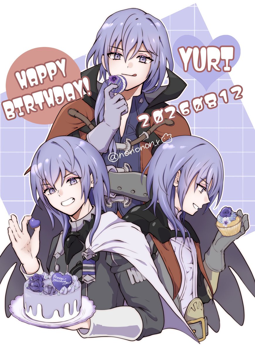 nononon_r's tweet photo. ユーリスお誕生日おめでとう…‼️🎉🎂💐
#ユーリスルクレール生誕祭2026 https://t.co/iJX36VsKOO