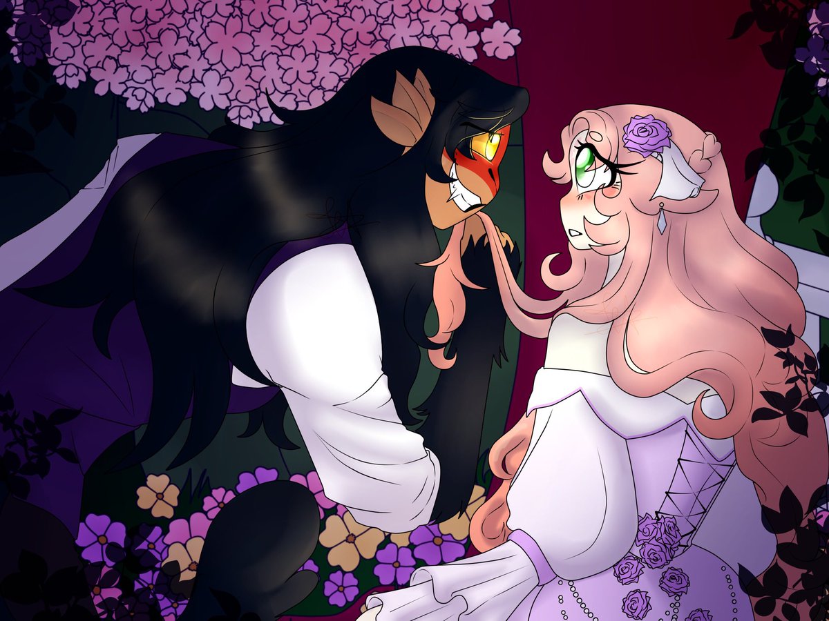 Macaquesoulmate's tweet photo. .:you have no idea my moonflower:.

More vampire!au by @Sir_Leximillion 

#moonpetals #macaquexsue #renewlegomonkiekid  #LMK #yumeship #yumetwt https://t.co/DeQFU4TNb2