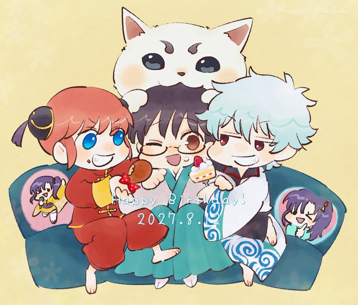 kabe_hari's tweet photo. おめでとう〜！！🥳🎉

#志村新八生誕祭2026
#志村新八誕生祭2026 https://t.co/aNoNe9n2eX