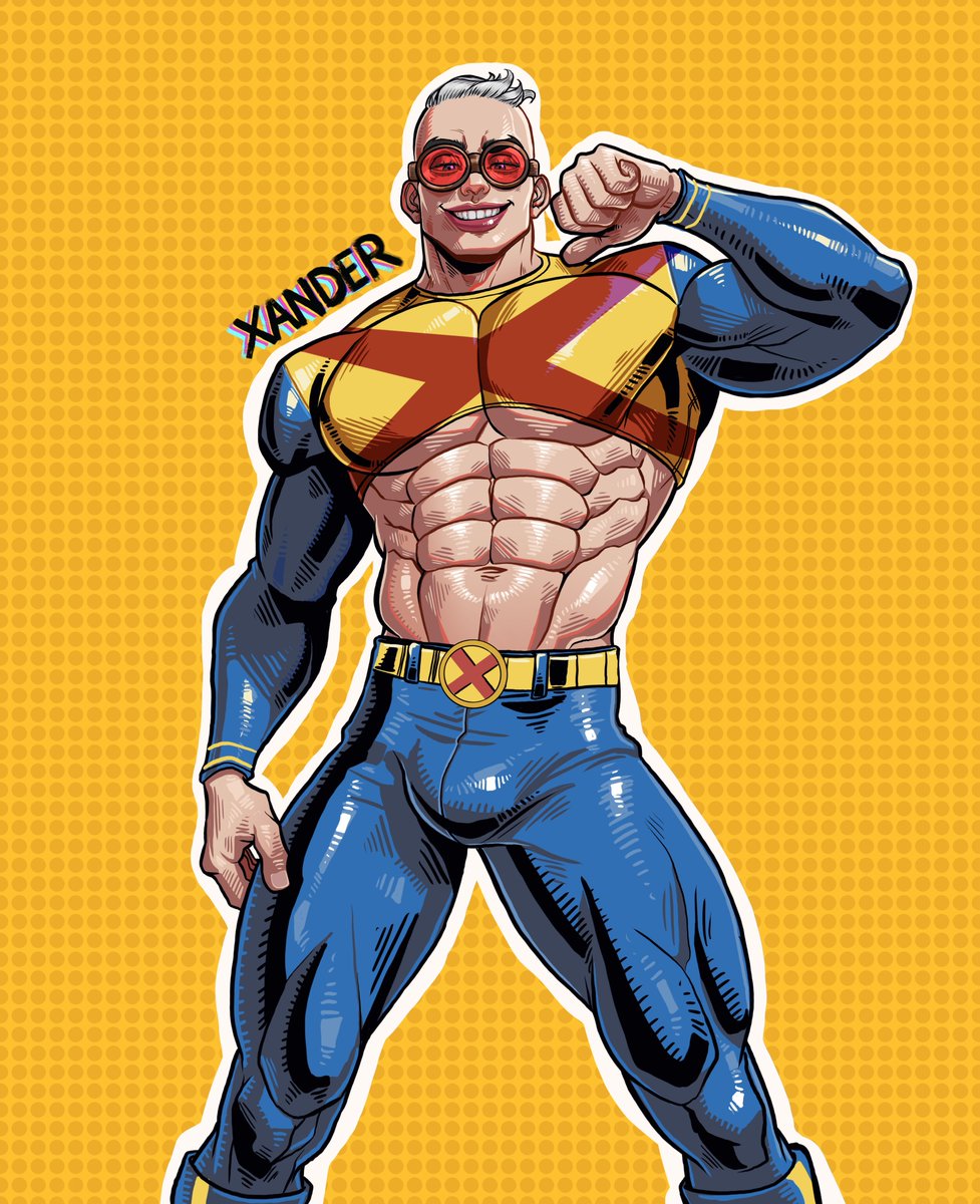 Xanderartz's tweet photo. Drew Strong Guy for an upcoming collab, more coming so stay tuned! 👀 https://t.co/emaCTAu90l