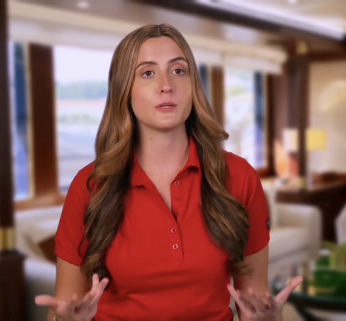 Slydragonjr's tweet photo. Why is this woman soooo damn bitchy, miserable, narcissistic and obnoxious? It’s fucking gross. #belowdeckmed https://t.co/UqbldAP7uL