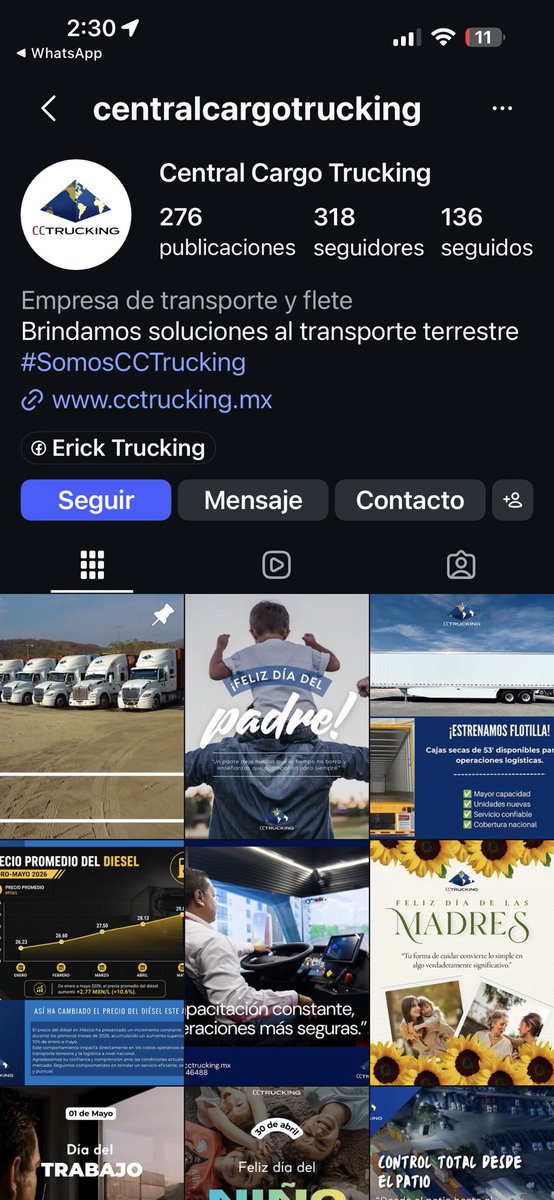justaabyy's tweet photo. El tráiler es esta empresa https://t.co/j8yuF8nbiM