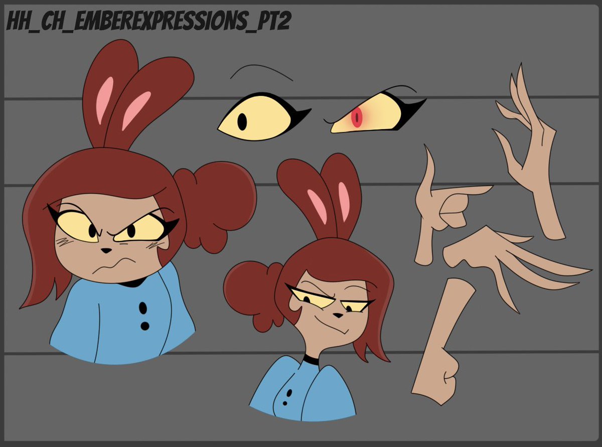 j65204796's tweet photo. finally did a character sheet for my Hazbin OC, Ember in late July
it’s nice to finally have a permanent design for this gal lol
#HazbinHotel #HazbinHotelOC #HazbinHotelEmber https://t.co/NWxFDz71mX