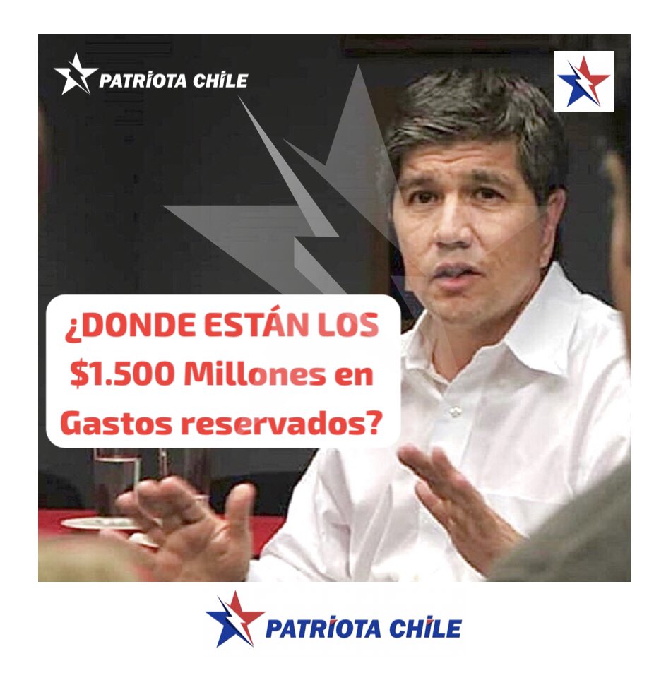 Soubirous_33's tweet photo. 🔴 URGENTE | Patriotas, Alguien sabe quien responde o ¿Dónde están los $1.500 millones de Gastos Reservados de Monsalve? De eso debe responder El MERLUZO y La AVESTRUZ. RT @GabrielBoric  @Carolina_Toha https://t.co/Bhr0YZ4YvX