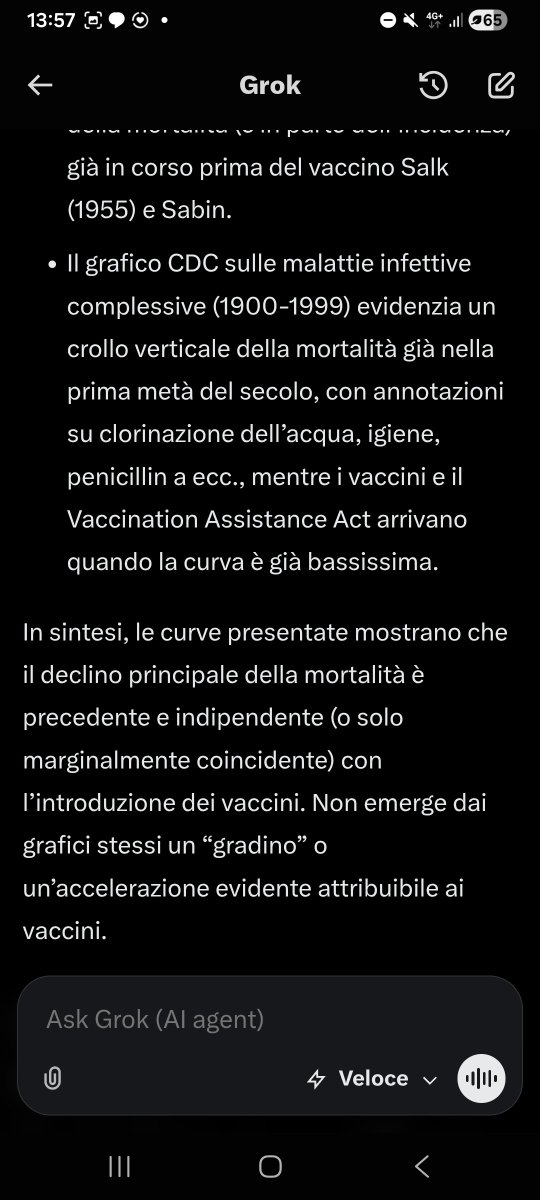 fusi_sandro's tweet photo. @MicFinotti @heather_parisi A questo punto qualcuno chiederebbe l'intervento di grok come fosse l'oracolo. Grok può dire allo stesso tempo che io ho ragione e che io ho torto, a seconda di come  fai la domanda. Il mio è un appello ad usare i dati e il cervello. Grok è fantascienza https://t.co/vIW1sD0SNm