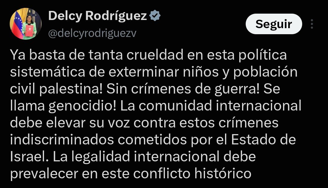 EmmaRincon's tweet photo. Recordar es vivir. Espero que en Israel sepan con quién están lidiando y sus repercusiones. https://t.co/OpmJzuNQuW