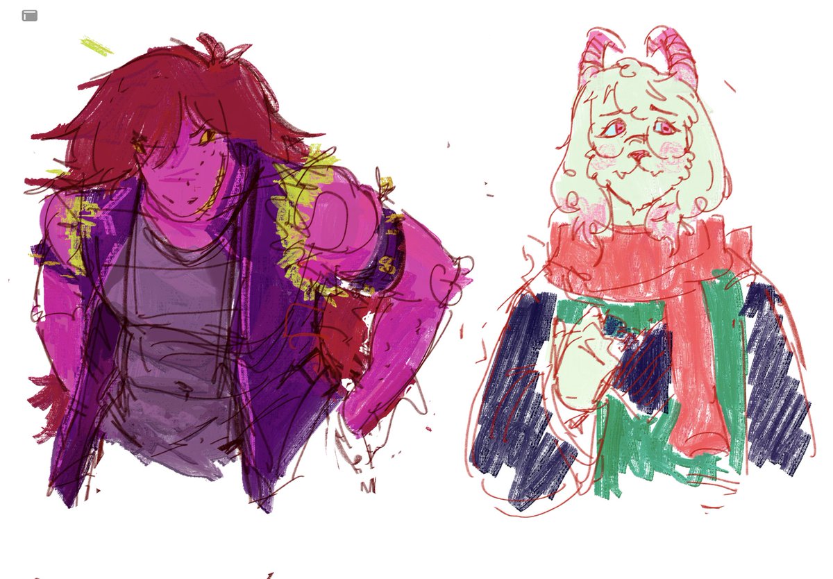 blurrylights_'s tweet photo. raly n suzy #deltarune https://t.co/9ZyaaWjXWB