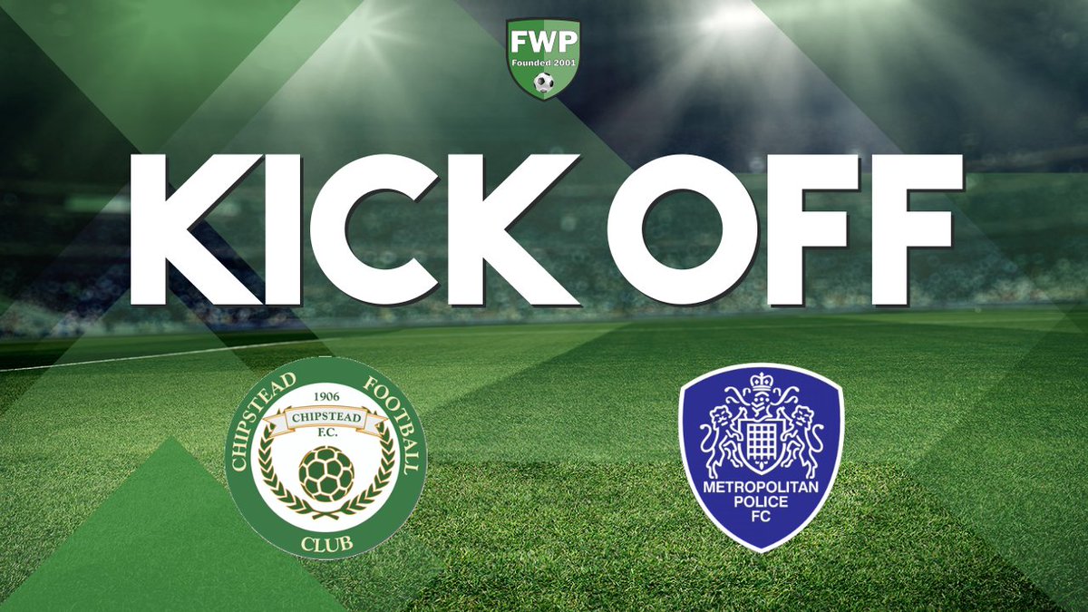chipsteadfcsurr's tweet photo. KICK-OFF (SECOND-HALF): Chipstead v Metropolitan Police https://t.co/izKEEWvlpK
