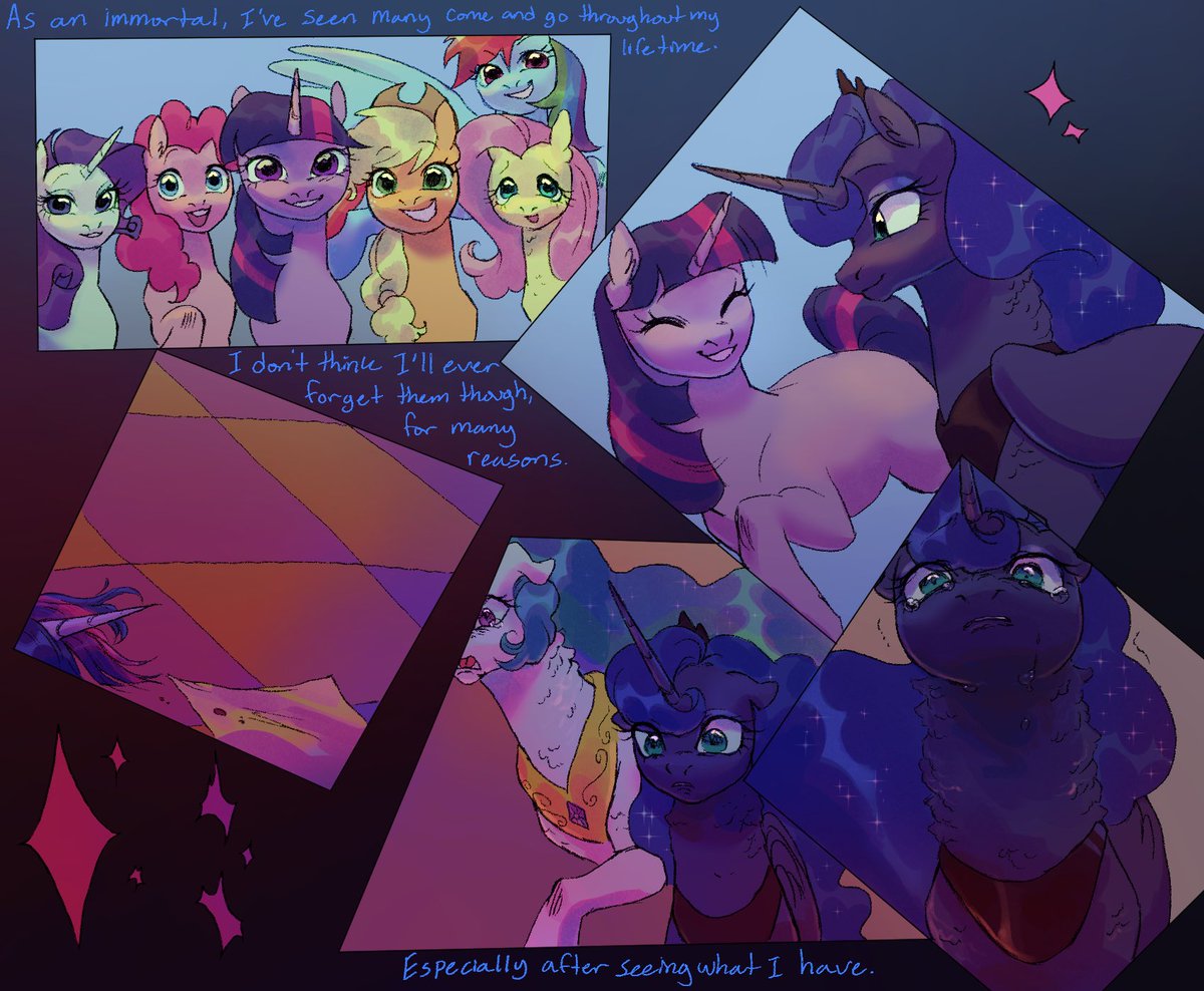 AbbyTabbys's tweet photo. (Forever Together au: Always) What something appears to be can change based on whose perspective we’re seeing it through. There may even be something missed the first time you hear the story. https://t.co/oCK1jPplQT