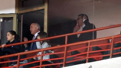partizan0vac's tweet photo. Država
Neograničen budžet
Mediji
FSS
Filijale
Otimacine
Odlaganje utakmica 

Sve to da bi kurvetina na nasem najdubljem stadionu bila ponižena od 5 puta jeftinijeg tima.

Ovo je pocetak kraja SNS mutanta !

#fkcz https://t.co/H8WTjbNg6v