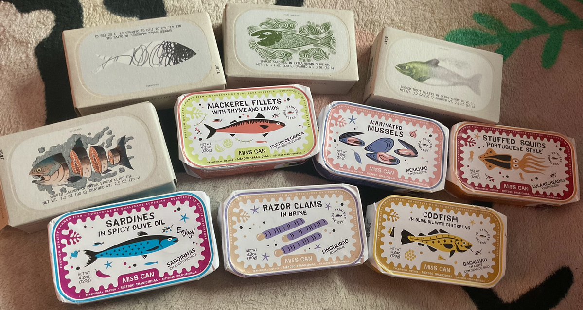 allforangels's tweet photo. yall don’t fw tinned fish like I do 🐟 https://t.co/PlbAhN67m8