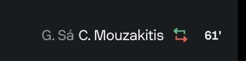 MANTALIAKOS's tweet photo. 🇬🇷⭐️ 𝗖𝗛𝗥𝗜𝗦𝗧𝗢𝗦 𝗠𝗢𝗨𝗭𝗔𝗞𝗜𝗧𝗜𝗦 (𝟭𝟵) against NEC Nijmegen in the Champions League qualifiers: 
 
#aekfc #OlympiacosFC #NECOLY https://t.co/mNtU6k7J48