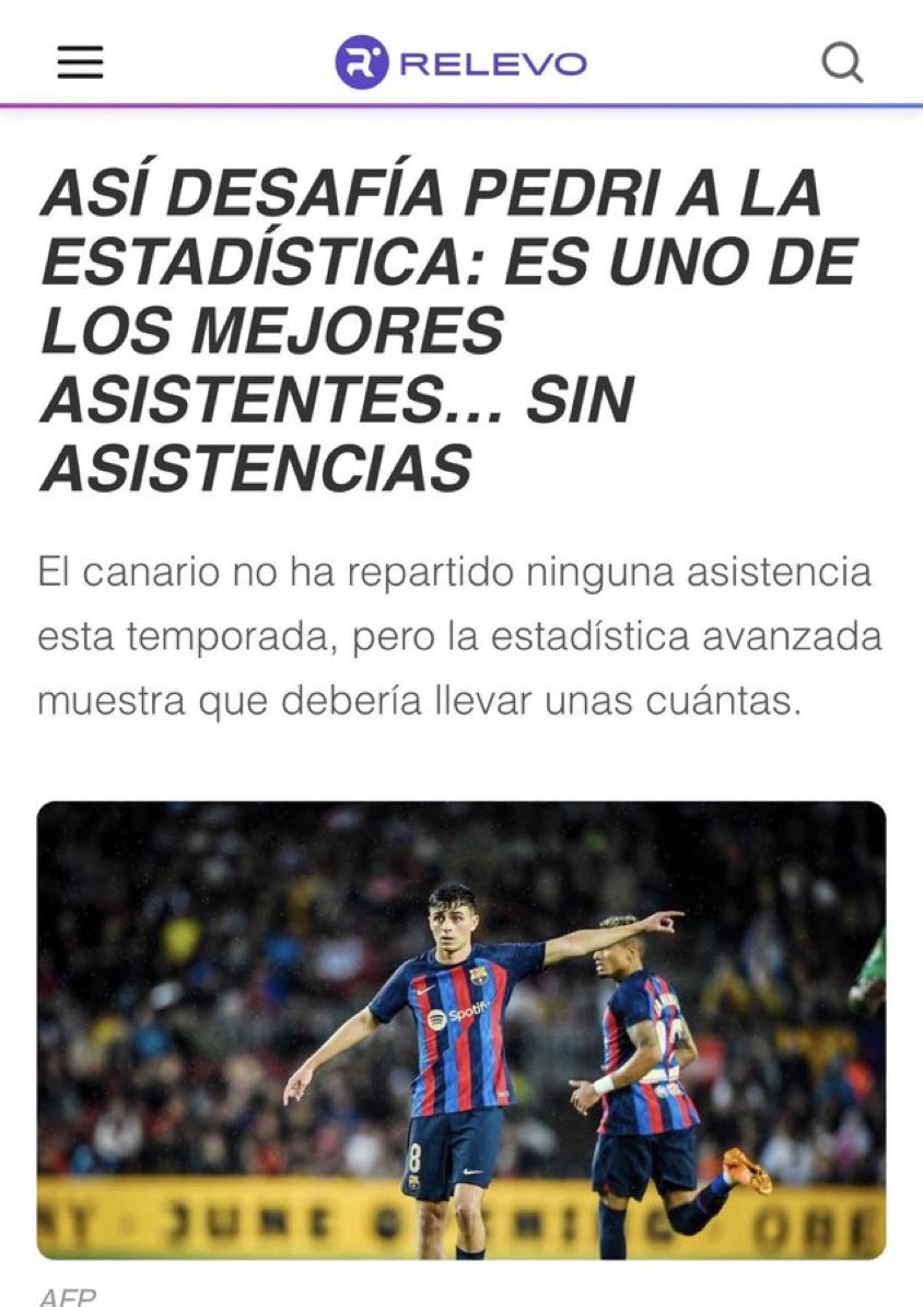 _Floper's tweet photo. Tuvieron que existir Pedri y Lamine Yamal para que nos hablasen de que a un centrocampista no le hacen falta asistencias y a un extremo tampoco hay que exigirle que meta goles.

Que cosas pasan. https://t.co/XfivxWUvJU