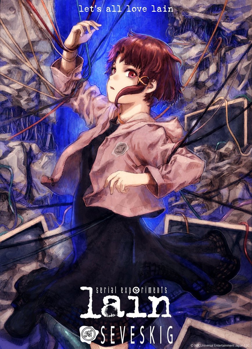 GDLevS's tweet photo. Serial Experiments Lain aired quietly in 1998, a cult anime about a girl dissolving into 'the Wired' years before broadband existed. This September all 13 episodes hit the big screen in Tokyo, at Ikebukuro's HUMAX Cinemas. The internet finally caught up. 🎬 https://t.co/pUTbrfXXI1