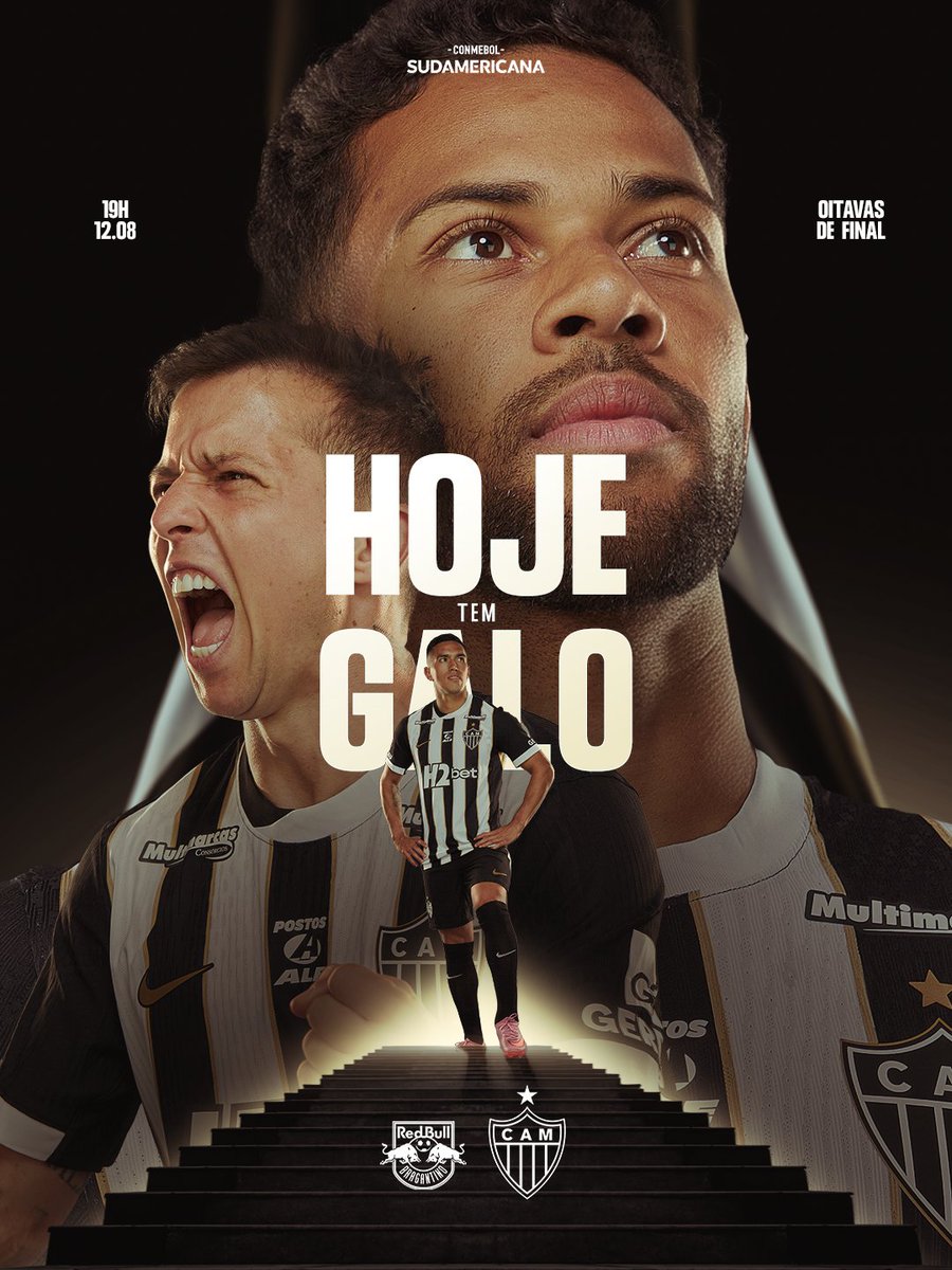 Atletico's tweet photo. ⚫⚪ HOJE TEM GAAAAAAAAAAAAAAAAAAAAAAAAAAAAAAAAAAAAAAAAALLLLLLLLLLLLLLLLLLLLLLLLLLLLLLOOOOOOOOOOOOOOOOOOOOOOOOOOOOOOOOOOOOO!

⚽ RB Bragantino x Atlético
🏆 Sul-Americana  
⚙️ Oitavas - ida 
🕖 19h
🏟️ Cícero de Souza Marques 
📺 ESPN e Disney+ 

#RBBxCAM #HTG https://t.co/UYoG1el6JJ