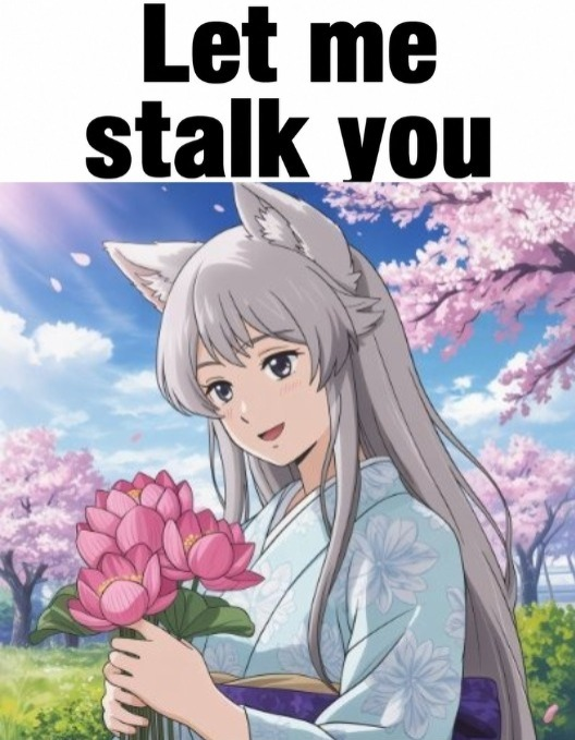 Temikoooo's tweet photo. Normalize letting cute people stalk you hehe.🌸👀 https://t.co/neP18xpuVW
