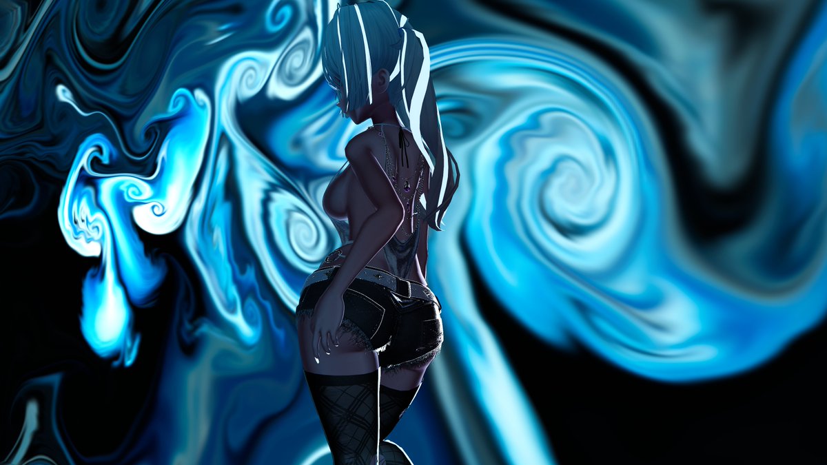 peculiarzero's tweet photo. Azure Flow

#Maon3D #VRChat #VRChatPhotography https://t.co/5xJnz9cTCW